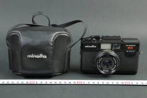 3478 minolta ミノルタ HI-MATIC SD ハイマチックSD ROKKOR 38mm f2.7 ケース付