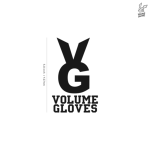 【VOLUME GLOVE】ボリュームグローブ★04★ダイカットステッカー★切抜きステッカー★JPN3★LTD★5.0インチ★12.7cm