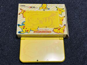 Newニンテンドー3DSLL ピカチュウ イエロー　完品