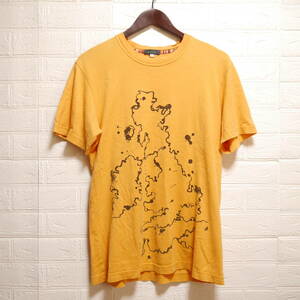 F21 □ Paul Smith □ ポールスミス　半袖Tシャツ　オレンジ系　中古　サイズＬ