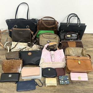 ◆ バッグ 財布 ポーチ おまとめ ◆ クロコ カイマン カービング コーチ BALLY フェンディ バーバリー MCM ジバンシー カルティエ 