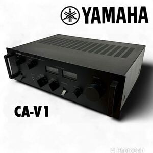 【銘機】YAMAHA ヤマハ プリメインアンプCA-V1 NSシリーズ 音響機器 オーディオ ステレオ レトロ 