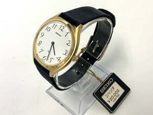 営0606−149 9149 【1円スタート】 未使用品 デッドストック SEIKO 2220-0300 シャリオ ゴールド 稼働 手巻き 腕時計 メンズ