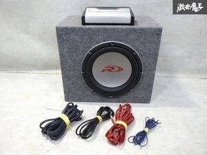 重低音強化！保証付！ALPINE アルパイン TYPE R12 タイプR12 ウーハー サブウーファー ウーファー サブウーハー MRD-M301 アンプ付き