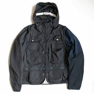 【雰囲気抜群】MOUNTAIN RESEARCH 【2way/Phishing Hoody 】L フィッシング ジャケット ベスト マウンテンリサーチ y2312198