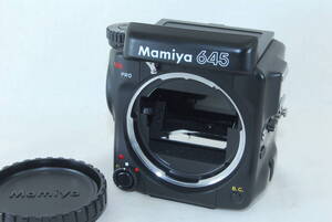 ★外観美品★MAMIYA マミヤ 645 PRO 中判カメラ ボディ 現状品♪