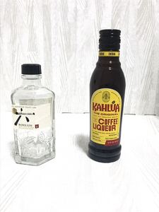 空瓶　KAHLUA ROKU GIN