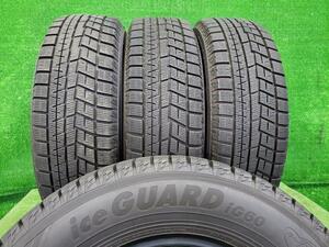 ヨコハマ YOKOHAMA スタッドレスタイヤ 4本セット ICE GUARD IG60 185/70R14 2021年 8分山 IG50 IG70 アイスガード