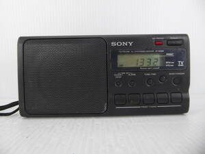 ★☆SONY FM/AMコンパクトラジオ ICF-M350V 動作品 オマケ新品電池付き☆★