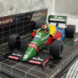 1円スタートMINICHAMPS 1/43 BENETTON FORD B188 No.20 #20 J.HERBERT 1989 ミニチャンプス ベネトン フォード J.ハーバート benetton 絶版