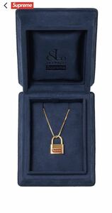 Supreme 新品Jacob&Co 14K Gold Lock Pendantシュプリーム ジェイコブ