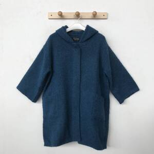 john branigan branigan weavers ジョン ブラニガン ウィーバーズ Ireland製 レディース ウールコート フーディー 良品 size XL