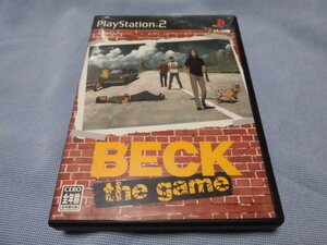 ●PS2●BECK the game ステッカー サウンドCD サントラ サウンドトラック