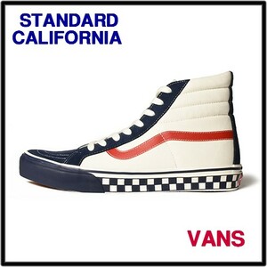 US10(28cm) 新品【VANS × SD SK8-Hi STANDARD CALIFORNIA スタンダードカリフォルニア ヴァンズ バンズ スニーカー シューズ】