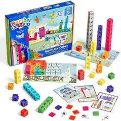 【送料無料】ラーニング リソーシズ(Learning Resources)NumberBlocks MathLink Cubes ナンバーブロックス 1-10 キューブ 100個入り アクティビティセット 算数おもちゃ 日本語ガイド付き 93417-