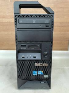 通電・一部動作確認済 中古 Lenovo レノボ ThinkStation E20 Windows10 Pro Intel Core i5 660@3.33GHz メモリ 4GB HDD 500GB IBM ジャンク