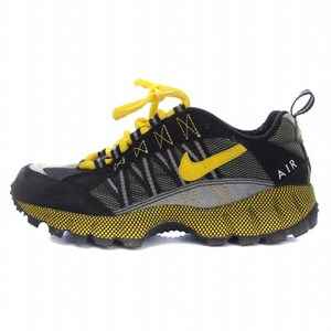 ナイキ NIKE 90s エアフマラ AIR HUMARA ヴィンテージ スニーカー シューズ US7.5 25.5cm 黒 ブラック 黄 イエロー 961101 Y3 レディース