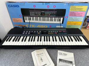 ok1798160/casio カシオ 電子キーボード CTK-480 ソングバング SongBang 61鍵 ジャンク