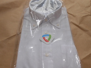 未使用・送料無料・メンズ半袖Yシャツ・サイズS・ホワイト