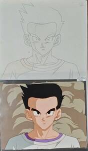 ドラゴンボールGT　孫悟天　セル画と動画のセット　