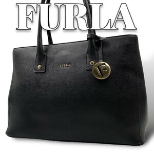 極美品 FURLA トートバッグ 袋付き レディース 8091