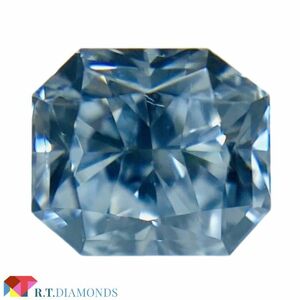 FANCY BLUE 天然ブルーダイヤモンド 0.20ct RCT/RT2650/GIA