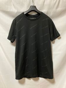 1PIU1UGUALE3 同色クリアロゴテープカットソー　Tシャツ