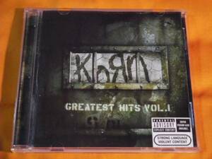 ♪♪♪ コーン KORN 『 Greatest Hits Vol 1 』 輸入盤 ♪♪♪