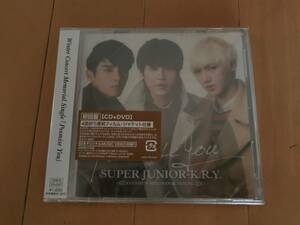 CD Super Junior-K.R.Y.【Promise You】DVD CD 初回盤 透明フィルムジャケット