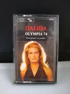 T1154　カセットテープ　Dalida ダリダ Olympia 74　 139 707　フランス版　シャンソン