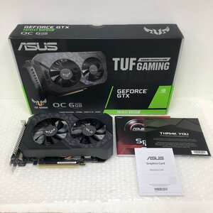 ASUS グラフィックボード TUF-GTX1660S-O6G-GAMING NVIDIA GeForce GTX 1660 SUPER 6GB 241227SK030553