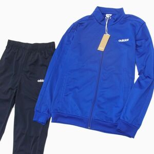 未使用◇adidas ジャージ セットアップ ジャケット パンツ メンズ レディース アディダス XOサイズ バイカラー 1円スタート