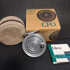 ◇ 希少！！ 限定モデル 未使用保管品 オービス ORVIS CFO III 125th Anniversary Made in England シルバー 125周年 CFO3 フライリール ◇