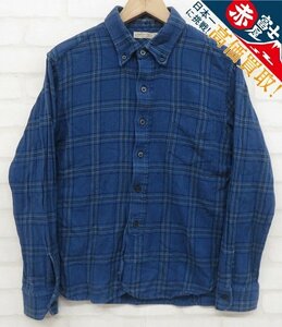 7T5817/フルカウント 4878 BDチェックネルシャツ FULLCOUNT FAKE PULLOVER SHIRTS