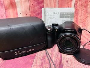 CASIO EXILIM EX-FH20 デジタル 説明書　ケース付き