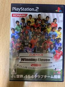 PS2 J.LEAGUE Winning Eleven 2008