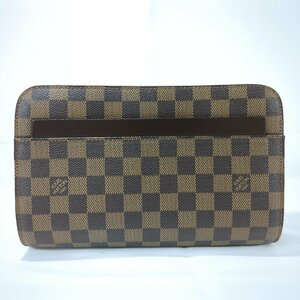 LOUIS VUITTON ルイ・ヴィトン サンルイ ダミエ クラッチバッグ ストラップ セカンドバッグ ブラウン N51993