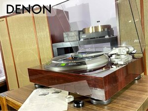 レコードプレーヤー DENON DP-57L S字アーム仕様 ウエイト2種等付属 当社整備/調整済品 Audio Station