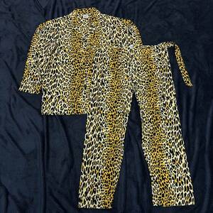 テンダーロイン パジャマ レオパード M ショップ限定 tenderloin PAJAMAS LEOPARD size M 16aw 未使用 新品保管品