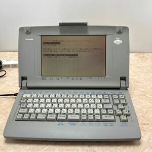 通電OK・ジャンク TOSHIBA 東芝 ワープロ JW-F550 Rupo ルポ パーソナルワープロ 本体/電源コード/