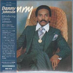 甘茶ソウル/シカゴソウル■DANNY JOHNSON / Danny (1978) 廃盤 紙ジャケット ex.The Chi-Lites 世界唯一のCD化盤!! 甘茶ソウルガイド掲載!!