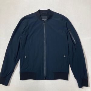 311 BANANA REPUBLIC ストレッチ 撥水 フライトジャケット MOTION-TECH ボンバージャケット ブルゾン バナナ リパブリック ネイビー 41012Q