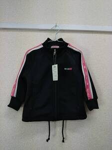 M2-00035 佐川急便 【中古品】 PINK CABAGE ジャージ キッズ 女の子 100センチ ブラック ピンク