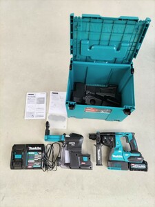 美品 マキタ 充電式ハンマドリル HR001GRDXV 40Vmax ケース付 makita