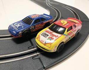 NASCAR 1/43 スロットカー シボレーとフォードの2台セット 美品！！