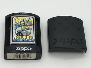 ZIPPO　ジッポ　LIMEY JOHNSON MOTOR OIL　ライター