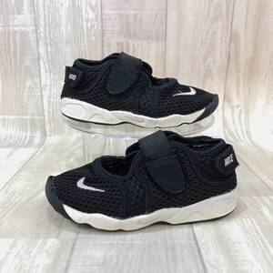 NZH3042●NIKE LITTLE RIFT スニーカー●16●ブラック/ホワイト ナイキ リトルリフト 317415-014