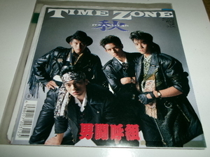 男闘呼組■sample 初回 7inch「 TIME ZONE 」ジャニーズ