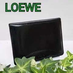 【美品】LOEWE　ロエベ　名刺入れ　メンズ　レディース　パスケース　レザー