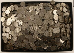アメリカ 25セント白銅貨 2000枚 まとめて おまとめ 大量 アメリカ硬貨 海外コイン 外国コイン 古銭 コイン 硬貨